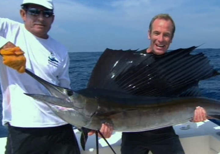  Robson Green Extreme Fisherman Film Shoot in Guatemala.