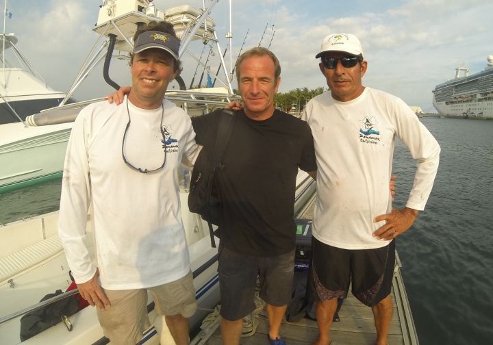  Robson Green Extreme Fisherman Film Shoot in Guatemala.