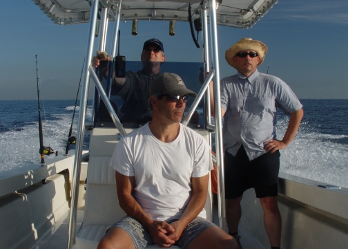  Sailfishing on the Que Vela! in Guatemala.