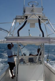  Sailfishing on the Que Vela! in Guatemala.