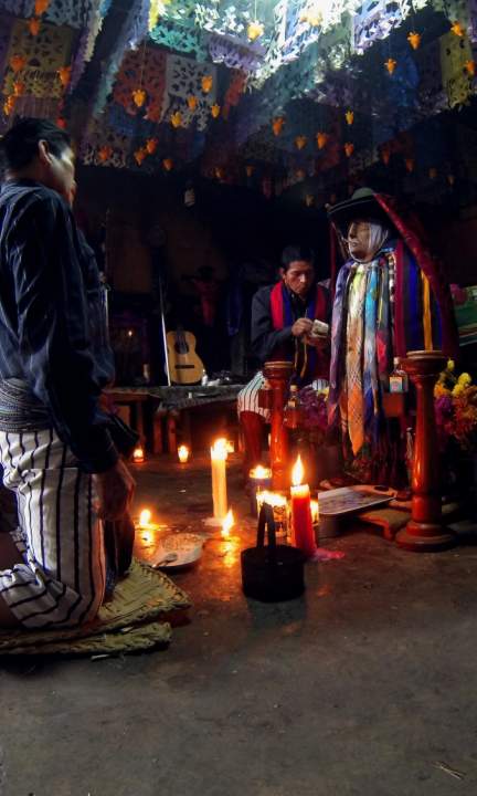 Touring the villages in Guatemala.