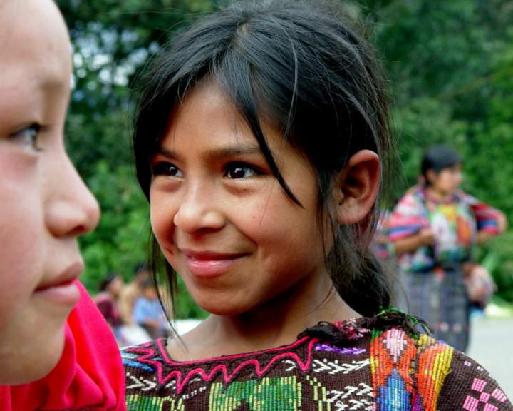 Touring the villages in Guatemala.