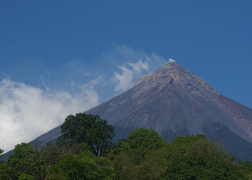 Touring the villages in Guatemala.