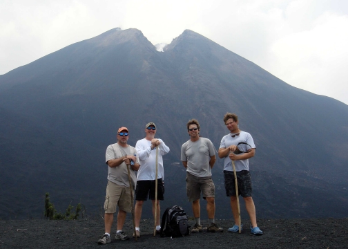 Touring the villages in Guatemala.