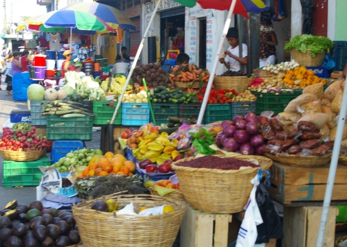 Touring the villages in Guatemala.